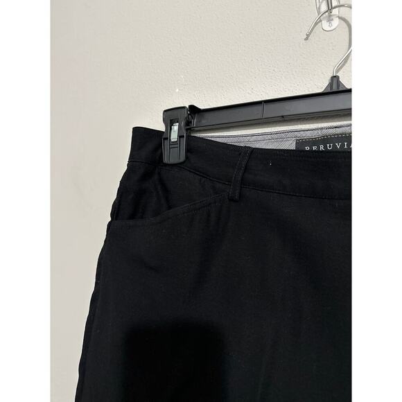 Peruvian Connection‎ black pant Size US 14 work pant - Picture 3 of 7